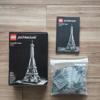 Lego 21019 the Eiffel Tower aperta