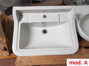 4 lavelli in ceramica usati