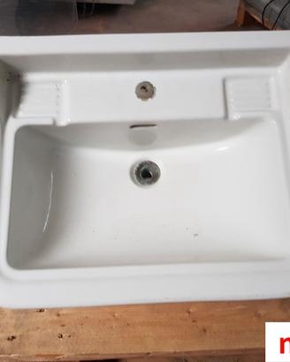 4 lavelli in ceramica usati