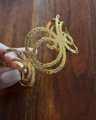 bracciale fatto a mano oro