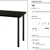 Scrivania IKEA come nuova