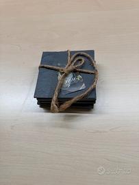 Sottobicchieri in ardesia