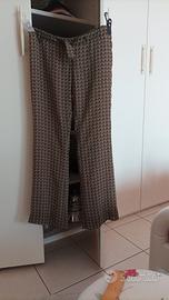 pantaloni in seta