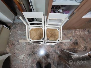 Sedie da Cucina  Bianche