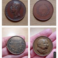 Lotto 5 medaglie antiche politiche e religiose