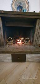 capifuoco alari per camino vintage