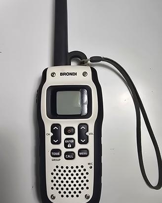 radio ricetrasmettitore PMR Brondi Nautilus 