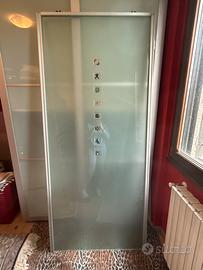 Pannello porta scorrevole in vetro