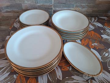 Piatti Ginori bordo oro