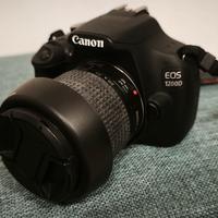Canon Eos 1200d +3 obiettivi e zaino