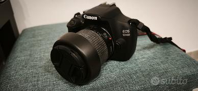 Canon Eos 1200d +3 obiettivi e zaino