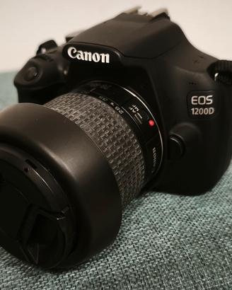 Canon Eos 1200d +3 obiettivi e zaino