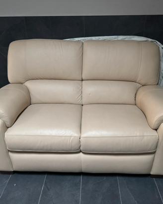 2 divani in vera pelle