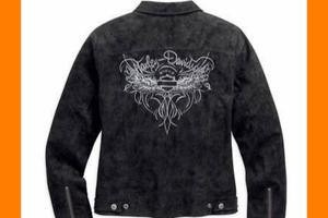 GIACCA DONNA H-D SOAR CAMOSCIO