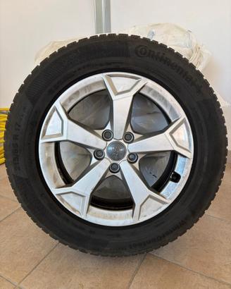 Kit 4 Cerchi 17" Audi Q3 + Invernali Continental