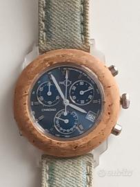 NJ OLEARI OROLOGIO DONNA SUGHERO ORIGINALE VINTAGE
