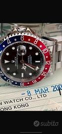 Rolex GMT 16710 pepsi full set