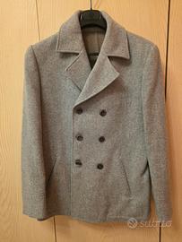 Caban Peacoat Uomo in Lana