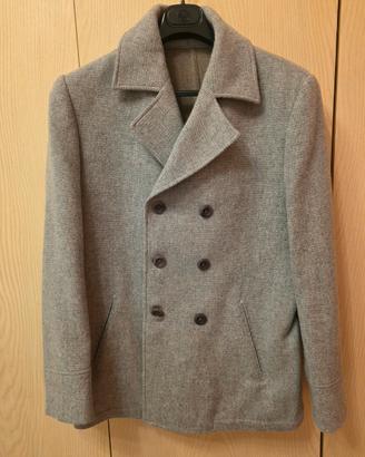 Caban Peacoat Uomo in Lana