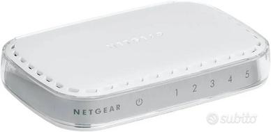 Switch Netgear Gigabit Ethernet 10/100/1000 5porte