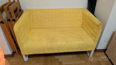 KNOPPARP Ikea - Divano a 2 posti, colore giallo
