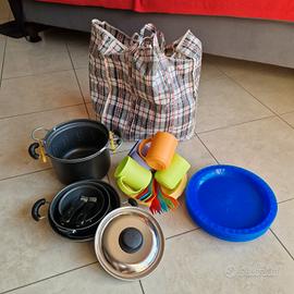 STOVIGLIE ED ACCESSORI CAMPEGGIO