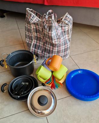 STOVIGLIE ED ACCESSORI CAMPEGGIO