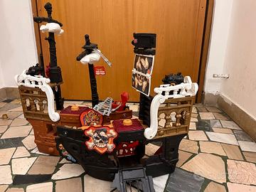 Nave dei pirati Ficher Price vintage