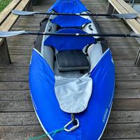 Canoa gonfiabile 3 posti