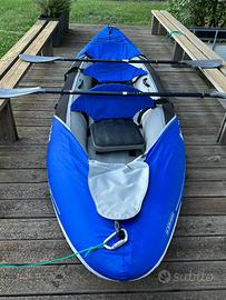 Canoa gonfiabile 3 posti