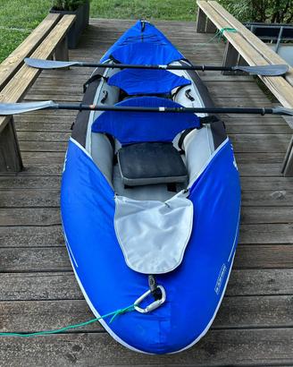 Canoa gonfiabile 3 posti