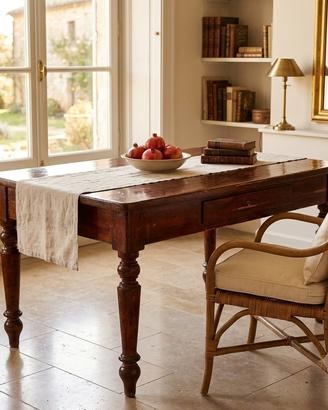 Tavolo vintage in legno massello 150x100x80