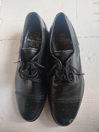 Mario Bruni scarpa uomo in pelle colore nero