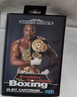 Evander Holyfield's R D Boxing CIB PAL mega drive