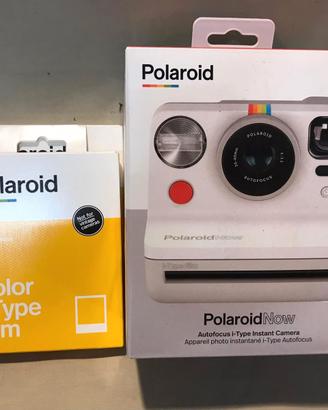 Polaroid Now Nuova + 2 Pacchi Pellicole i-Type