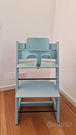 Stokke tripp trapp verde acqua