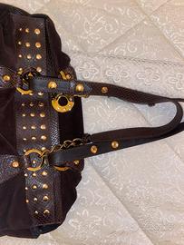 Borse di pelle blu marine