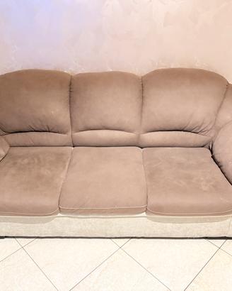 Divano 3 posti con puffo contenitore
