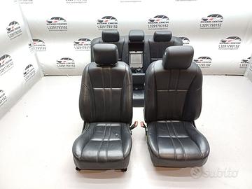 Set sedili in pelle nero jaguar xj 2011 berlina g1