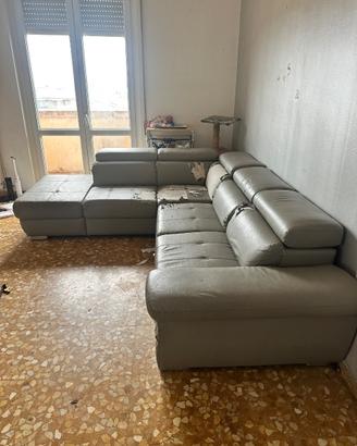 Grande divano angolare modulare