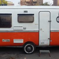 Roulotte Lander Graziella 474 con pannello solare