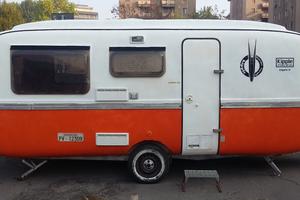 Roulotte Lander Graziella 474 con pannello solare