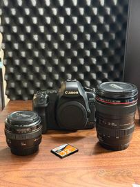 Kit Canon 5D Mark II + 24-105 f4 + 50mm f.1.4
