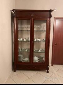 Cristalliera in legno massello