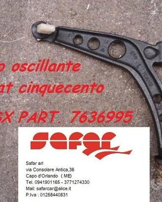 Braccio sospensione nuovo Fiat 500 _Seicento