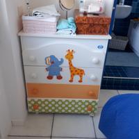 Mobiletto Fasciatoio Pali