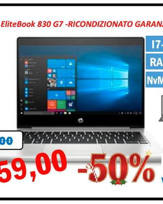 HP EliteBook 830 G7 | i7 | 32GB RAM | Touch-Win11