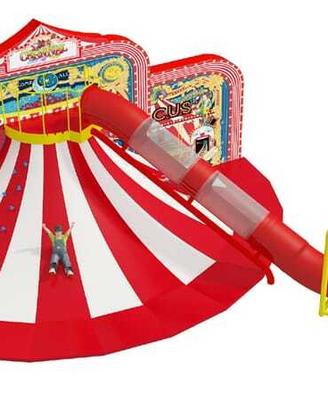 Gioco Playground Vulcano con Arrampicata e Scivolo