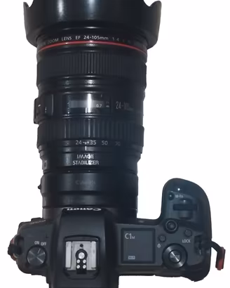 Canon EOS R + Canon EF 24-105mm + Adattatore EF-RF