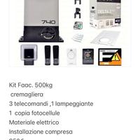 Cancello scorrevole automatico